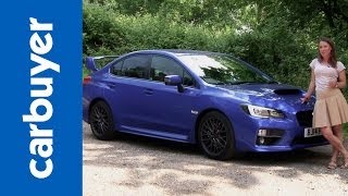 Subaru WRX STI saloon 2014 review  Carbuyer [upl. by Llednar]