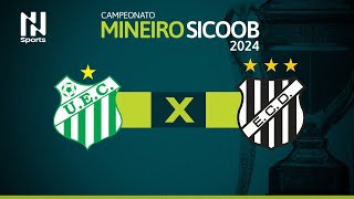 Campeonato Mineiro 2024 Uberlândia x Democrata GV  3ª Rodada [upl. by Einhapets732]