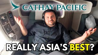 Is Cathay Pacific Business Class Worth It In Their A330 [upl. by Marrissa355]