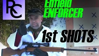 ENFIELD ENFORCER  1st SHOTS [upl. by Pontone]