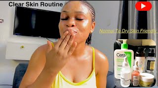 HOW TO CLEAR YOUR SKIN FROM DARK SPOTS  TEXTURE  Night Routine [upl. by Nylecoj]