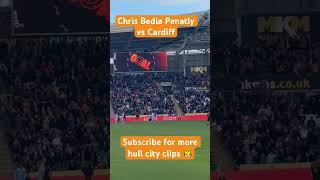 CHRIS BEDIA GOAL VS CARDIFF football hullcity cardiff englishfootballclub [upl. by Burt]