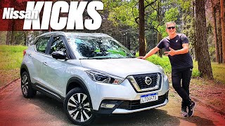 NOVO Nissan Kicks  ANDA BEM BEBE POUCO MAS É O MELHOR SUV DO BRASIL  A Roda 126 [upl. by Opal]