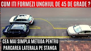 PARCAREA LATERALĂ CU SPATELE ÎNTRE DOUĂ MAȘINI PE PARTEA STÂNGĂ Ep 10  repere și sfaturi [upl. by Kempe425]