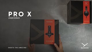 beyerdynamic  PRO X – Unboxing [upl. by Sumerlin]