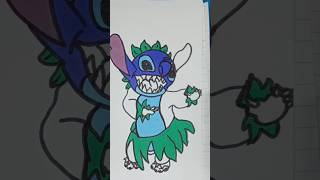 Dessin stitch dessin pourtoi [upl. by Obmar930]