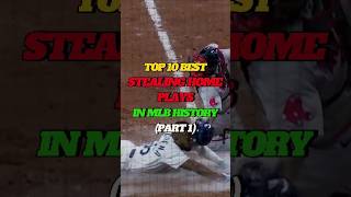 TOP 10 BEST STEALING HOME PLAYS IN THE MLB  PART 1 baseball mlb sports [upl. by Assele]