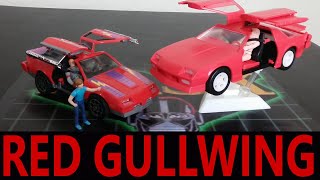 RED GULLWING RAMEN TOY MAKINA TEST SHOT AND COMPARISON [upl. by Marlette821]