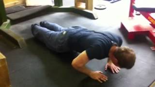 Convict Conditioning Close Grip Push Ups Step 6 [upl. by Standley]