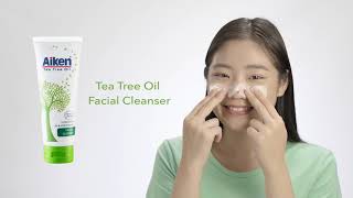 AikenTeaTreeOil Cleanser Naturally Fights Acne for AcneFree Skin [upl. by Anders565]