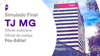 Simulado Final TJ MG – Oficial Judiciário – Oficial de Justiça – PósEdital [upl. by Bloch]