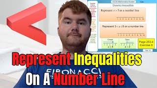 Inequalities on Number Lines Simplified Student Guide [upl. by Varini]