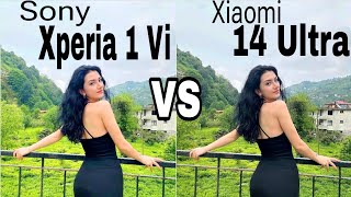 Sony Xperia 1 Vi VS Xiaomi 14 ultra camera Test Comparison [upl. by Leeda]