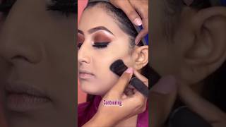 How to contour your face for beginners 2024contour a round face facecontour cheekcontour [upl. by Ahsiekar]