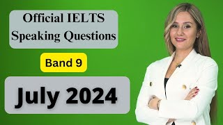 Recent IELTS Speaking Test Questions and band 9 answers 2024 [upl. by Damle]