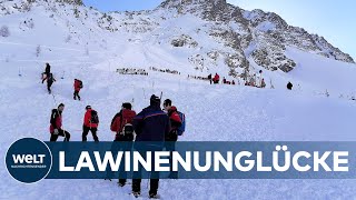 TIROL 60 LAWINEN in 48 Stunden  Neun Menschen starben [upl. by Free565]