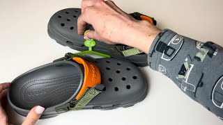 Crocs Classic All Terrain Clog Slate Gray With Orange 0 191448744813 [upl. by Lamrouex]