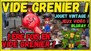 Superbe vide grenier  jeux vidéo vintage BD bluray [upl. by Nero338]