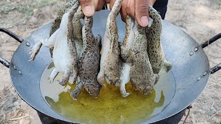 Easy Deep Fried Frog Recipe  Crunchy Frog Cooking  Kdeb Cooking [upl. by Sulohcin197]