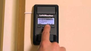 How to Program LiftMaster TimerToClose Feature [upl. by Donegan]