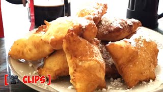 Taste Test Brits Try Beignets For The First Time beignets cafedumonde [upl. by Atsejam]