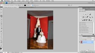 Adobe Photoshop CS4 Tutorial Cropping and Straightening an Image [upl. by Eical794]