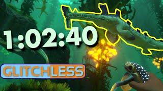 Subnautica Glitchless SPEEDRUN 10240 [upl. by Grissel]