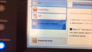 Docugraphics Tip 8 Hard Drive Overwrite on Xerox WorkCentre Multifunction Printer [upl. by Alo124]