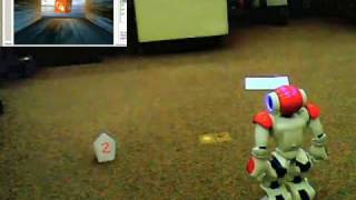 Controlling Nao humanoid using Emotiv Epoc EEG device [upl. by Eoj]