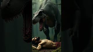 Jesus 👑 vs Velociraptor chatgptart velociraptor jesus [upl. by Roleat17]