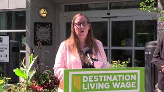 Alberta Minimum Wage Announcement [upl. by Llejk666]