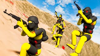 MANTAS WARBOX DESERT Active Ragdoll Physics Realistic Brutal Epic NPC Wars 168 [upl. by Pietra]