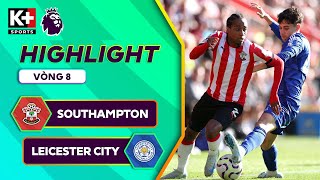 SOUTHAMPTON  LEICESTER CITY THẺ ĐỎ TAI HẠI NGƯỢC DÒNG KINH ĐIỂN  NGOẠI HẠNG ANH 2425 [upl. by Cameron]