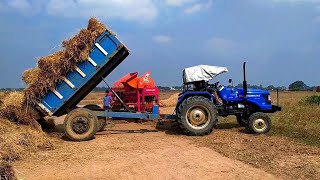 Shaktifarm Threshing Machine  Dhan Meshne ki Machine 🌾🌾🌾 Part2 [upl. by Dnarb882]