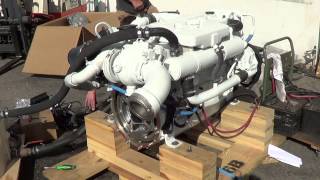 First engine start amp test run of a Cummins Marine QSB 480 HP for Shane [upl. by Yoshi126]