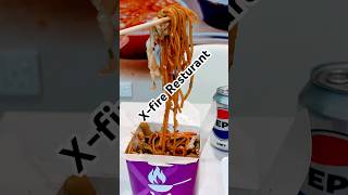 The Ultimate Fire amp Food Experience at XFire Restaurant shortvideo noodleslover believerbroken [upl. by Had561]