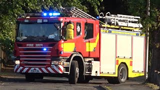 RETAINED Alsager Pump Turnout  Cheshire Fire And Rescue Service [upl. by Avery]