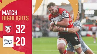 Highlights  Gloucester Rugby v Sale Sharks [upl. by Nnaassilem]