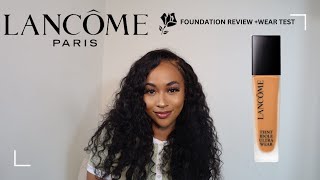 LANCÔME FOUNDATION REVIEW  Teint Idole Ultra wear  First impression  Wear test [upl. by Anala]