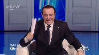 Crozza Berlusconi il campione universale del pisolino [upl. by Nibaj198]