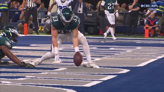 Ezekiel Elliotts redzone fumble results in Cooper DeJeans endzone recovery [upl. by Jat]