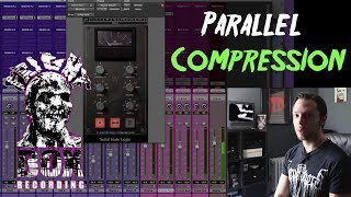 Parallel Compression On Drums  Metal Mixing Tips [upl. by Keele219]