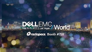 Visit us at the Rackspace booth at Dell EMC World 2017 [upl. by Towland528]