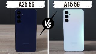 Samsung Galaxy A25 5G vs A15 [upl. by Ferino]