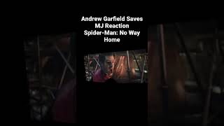 Andrew Garfield Saves MJ Reaction shorts [upl. by Adar]