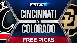 Cincinnati vs Colorado  College Football Week 9 Predictions Picks and Best Bets [upl. by Man488]