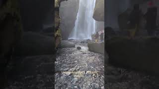 Unbelievable waterfall on the Earth Iceland iceland travel travelworld [upl. by Lorola]