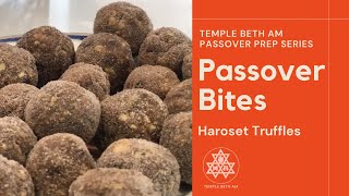 Passover Bites Sephardic Charoset Truffles [upl. by Parik808]