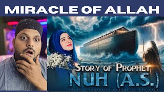 STORY OF PROPHET NUH AS in UrduHindi  RAMSHA SULTAN indian reacton [upl. by Notsyrb72]