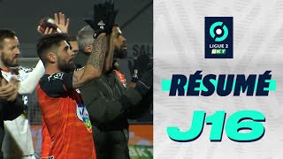 Résumé 16ème journée  Ligue 2 BKT  20232024 [upl. by Humfried381]